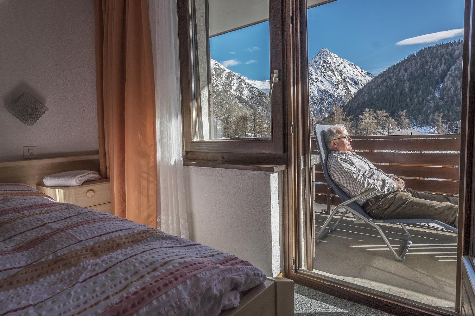 Apartments Bergrose Saas Fee Szoba fotó